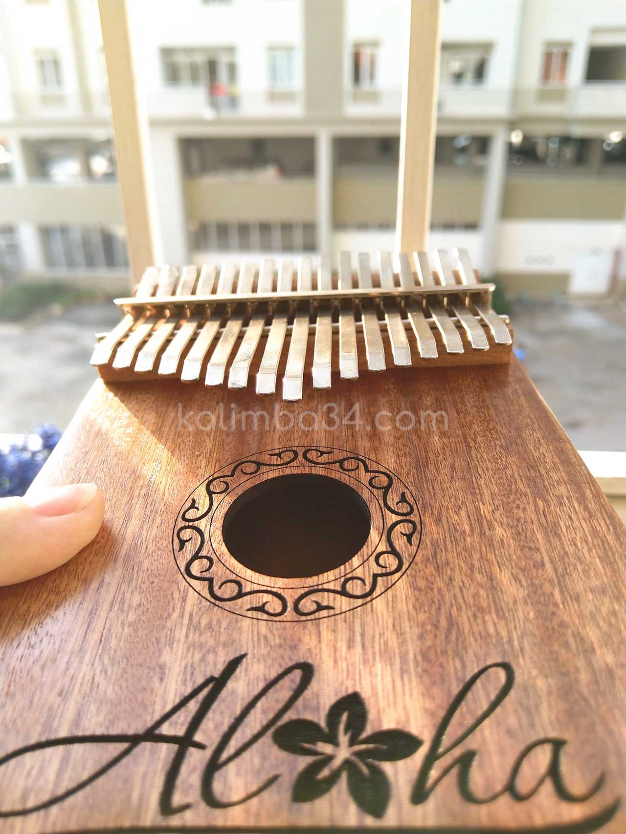 Đàn Kalimba 17 Phím Aloha 03