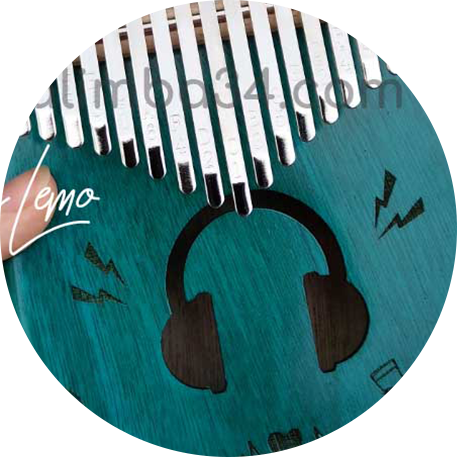 Đàn Kalimba 17 phím Tai Nghe gỗ manhogany cao cấp Banner Large