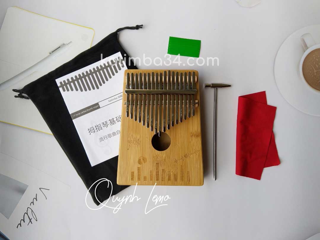 Đàn Kalimba 17 Phím Hình Âm Nhạc 01