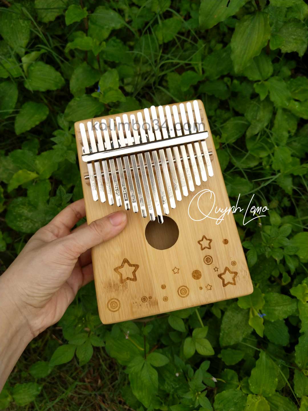 Đàn Kalimba 17 Phím Hình Ngôi Sao 02