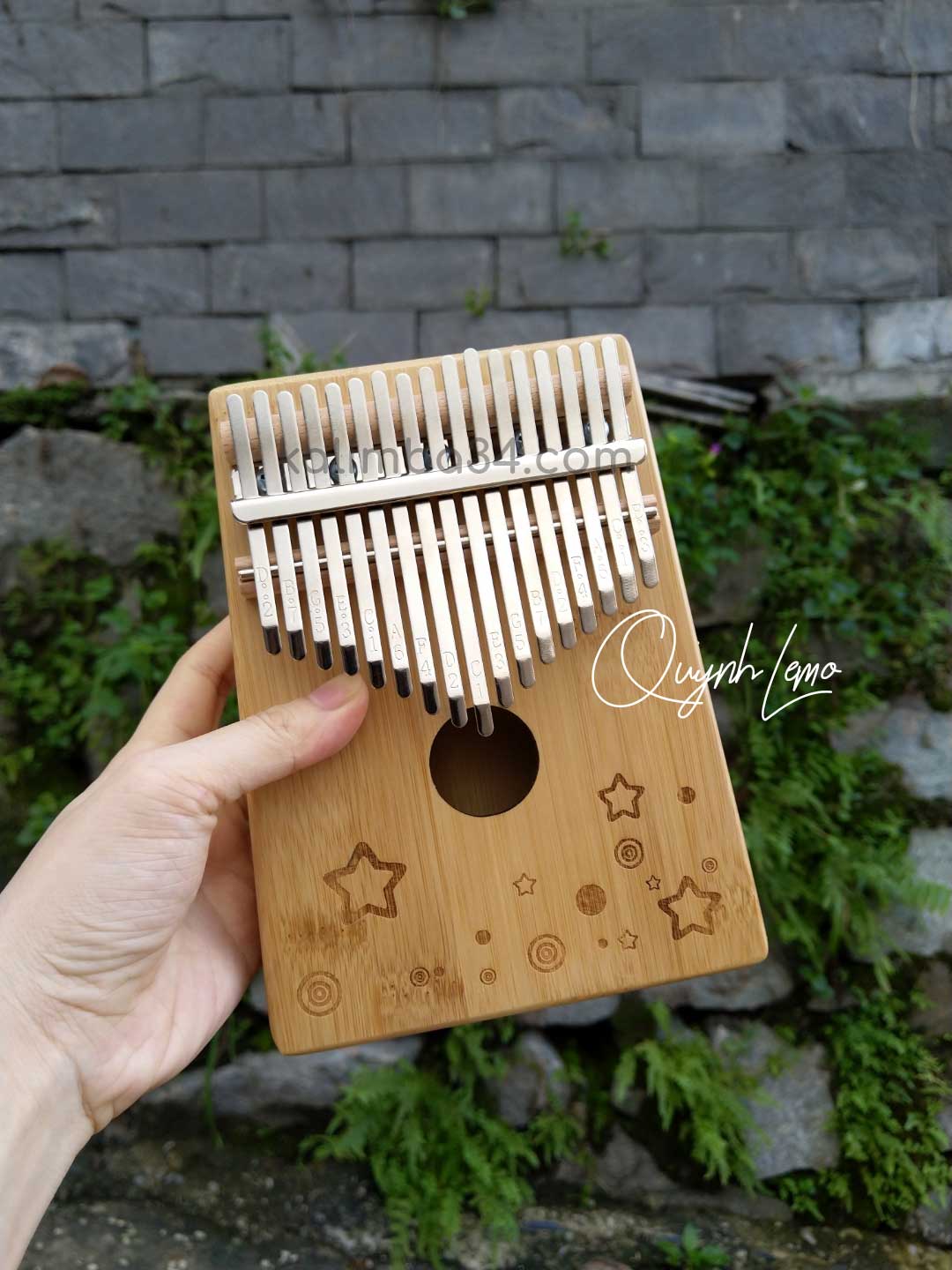 Đàn Kalimba 17 Phím Hình Ngôi Sao 03