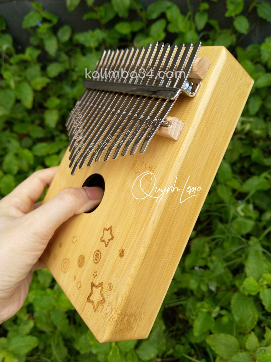 Đàn Kalimba 17 Phím Hình Ngôi Sao 06