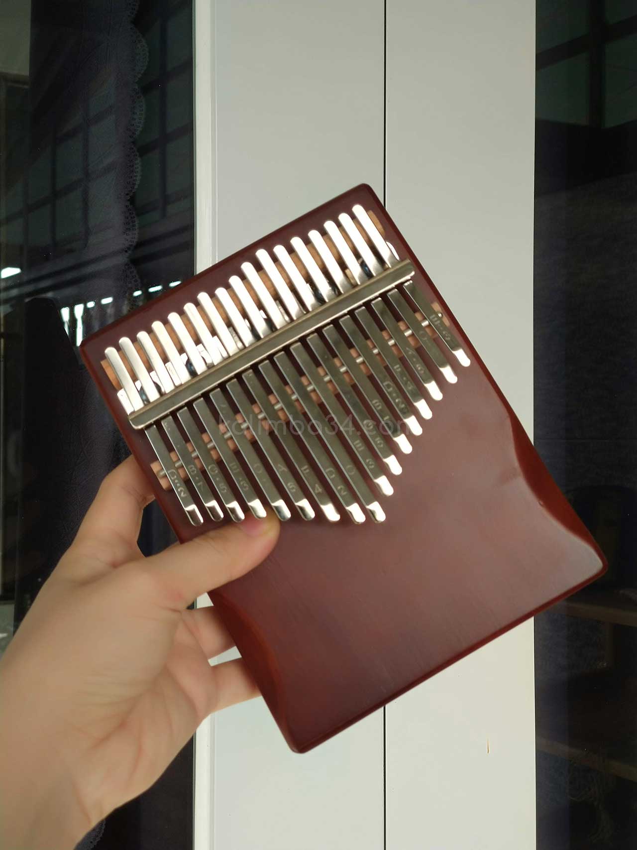 17 Phím Gỗ Nguyên Khối Gỗ Thông Cơ bản Nâu 02