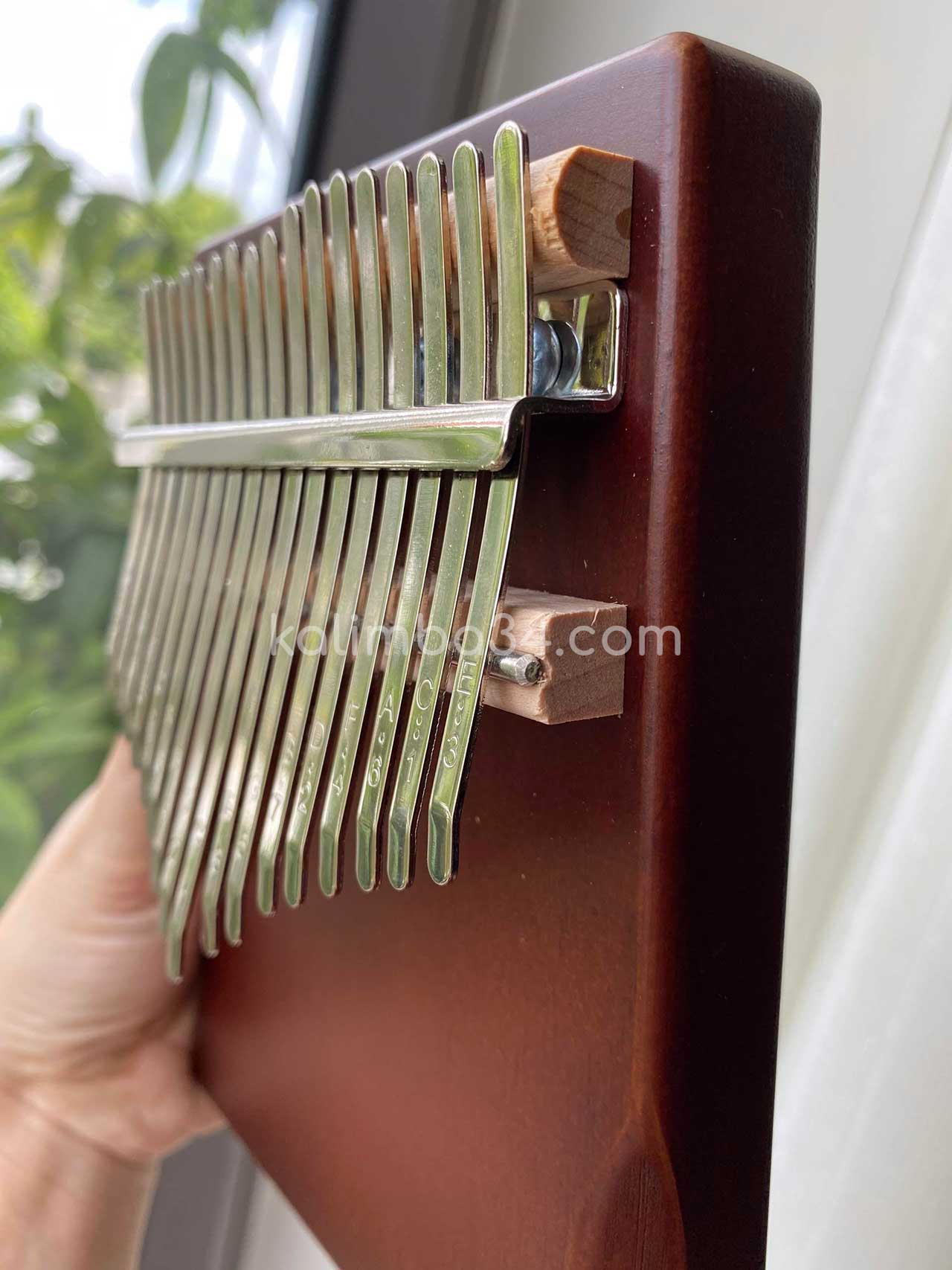 17 Phím Gỗ Nguyên Khối Gỗ Thông Cơ bản Nâu 02