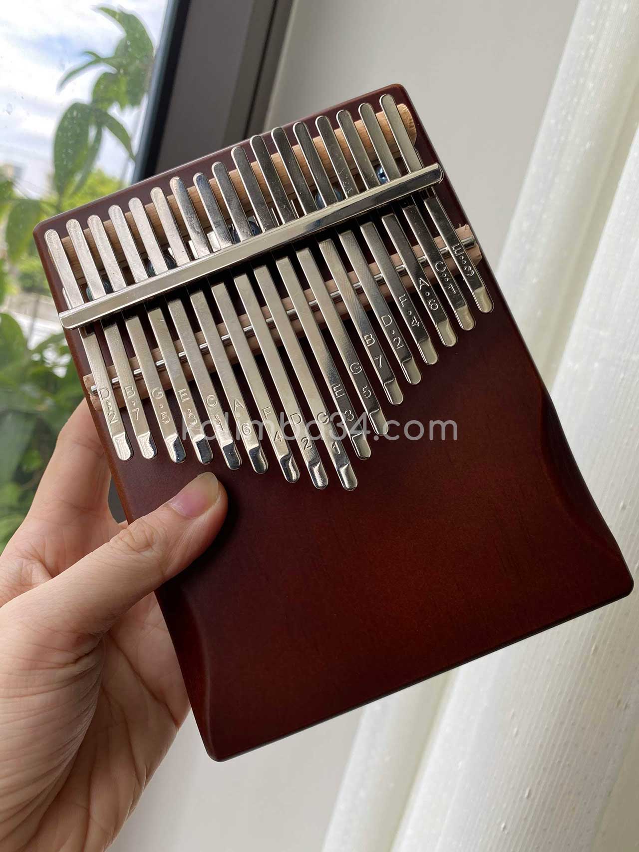 17 Phím Gỗ Nguyên Khối Gỗ Thông Cơ bản Nâu 05