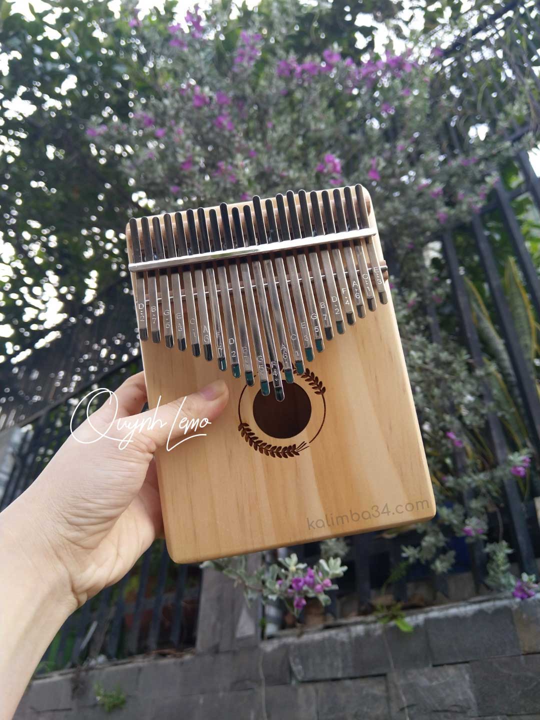 Đàn Kalimba 21 Phím Lúa Mì 03