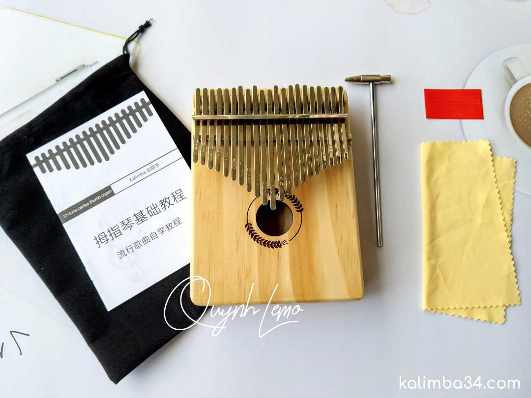 Đàn Kalimba 21 Phím Lúa Mì 04