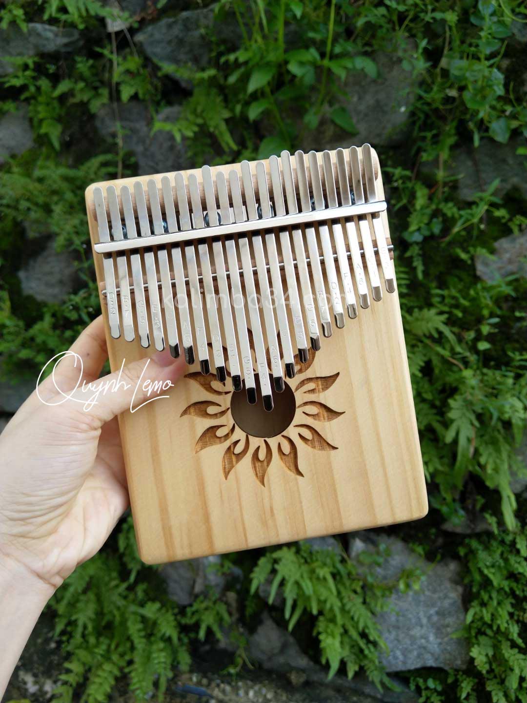 Đàn Kalimba 21 Phím Mặt Trời 02