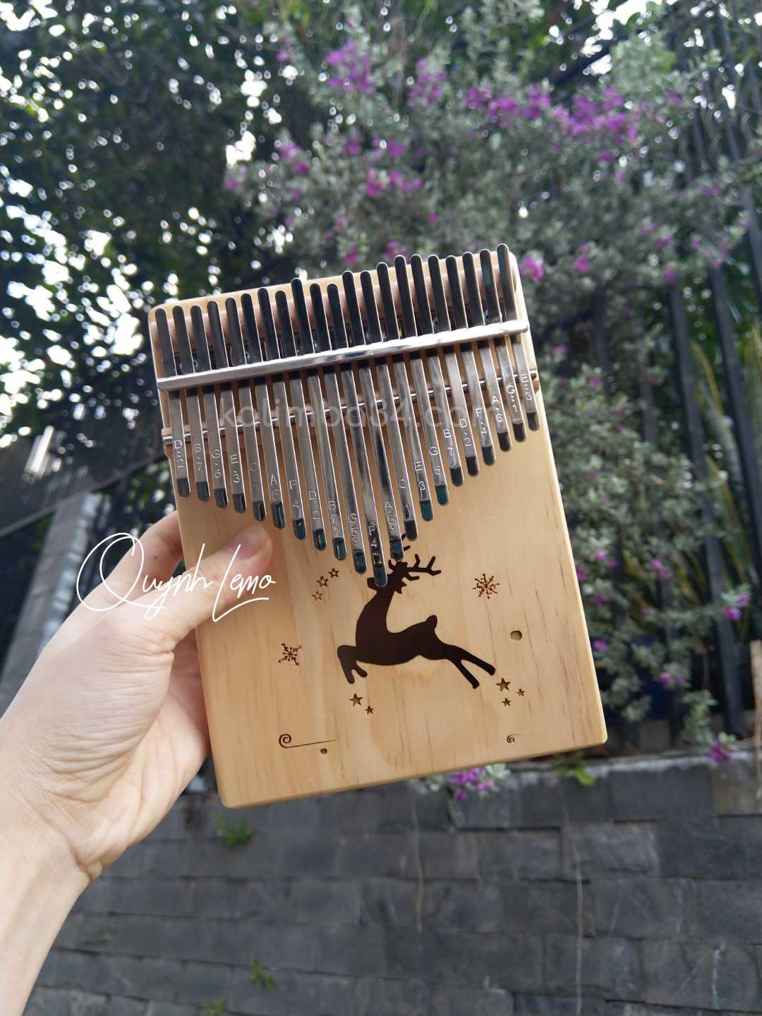 Đàn Kalimba 21 Phím Con Nai 03