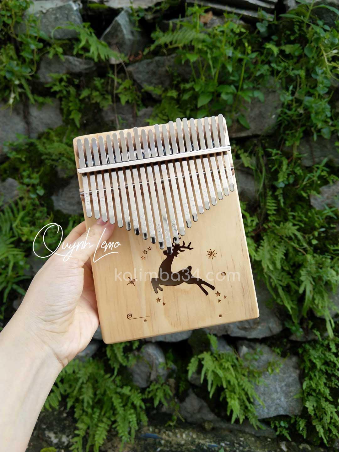 Đàn Kalimba 21 Phím Con Nai 04