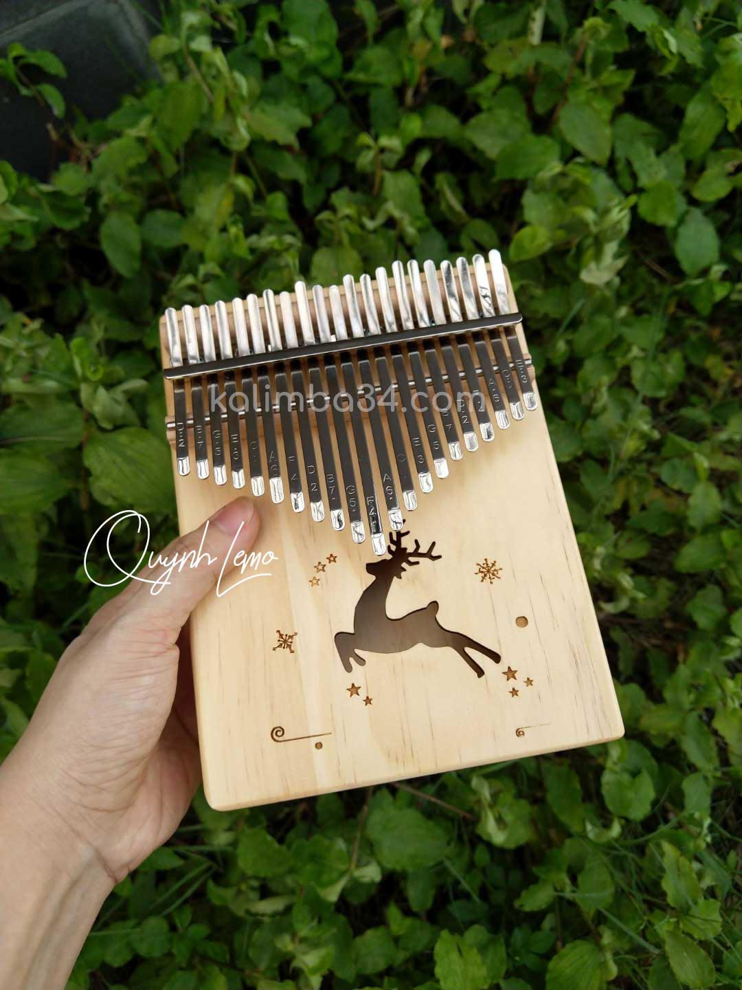 Đàn Kalimba 21 Phím Con Nai 06