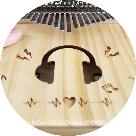 Đàn Kalimba 21 Phím Tai Nghe Banner Large